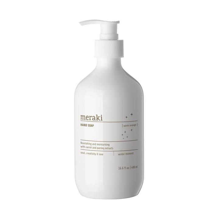 Meraki Christmas Edition handtvål 490 ml - Warm orange - Meraki