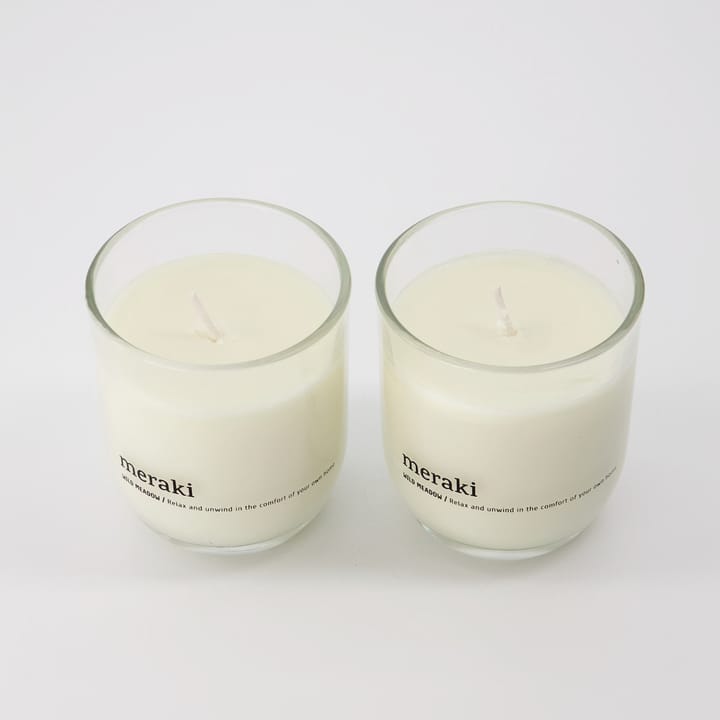 Meraki doftljus 22 timmar 2-pack, Wild meadow Meraki