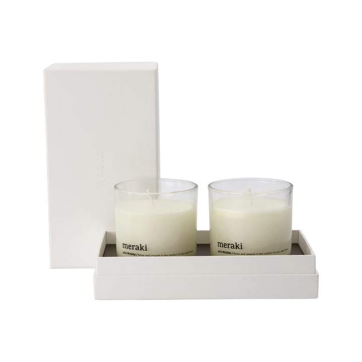 Meraki doftljus 22 timmar 2-pack, Wild meadow Meraki