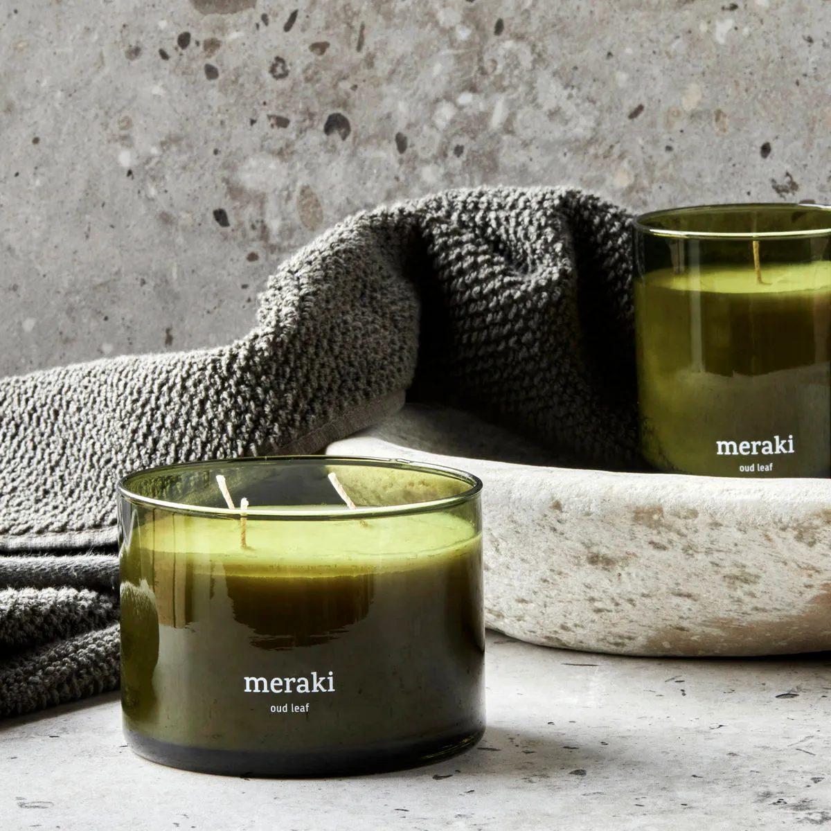 Meraki doftljus, 32 timmar, Oud leaf Meraki