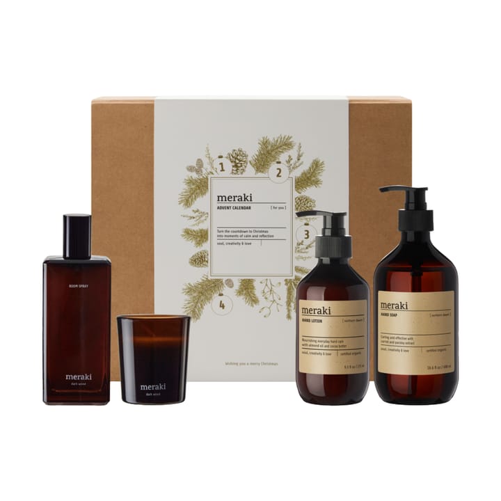 Meraki gåvoset-adventskalender - Dark wood, Northern dawn - Meraki
