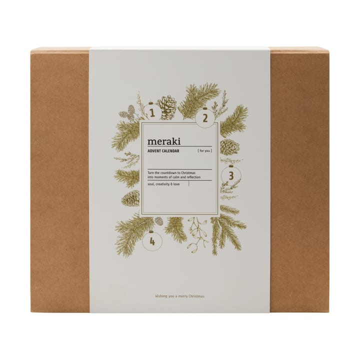 Meraki gåvoset-adventskalender, Dark wood, Northern dawn Meraki