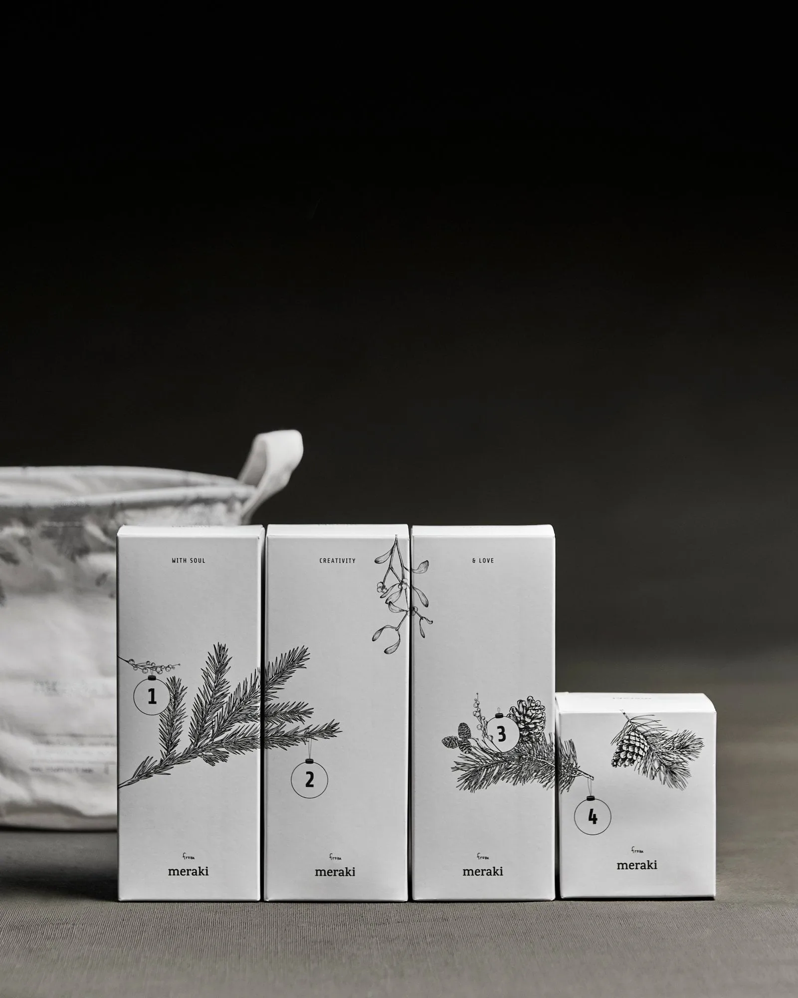 Meraki gåvoset-adventskalender, Meadow bliss, Silent amber Meraki