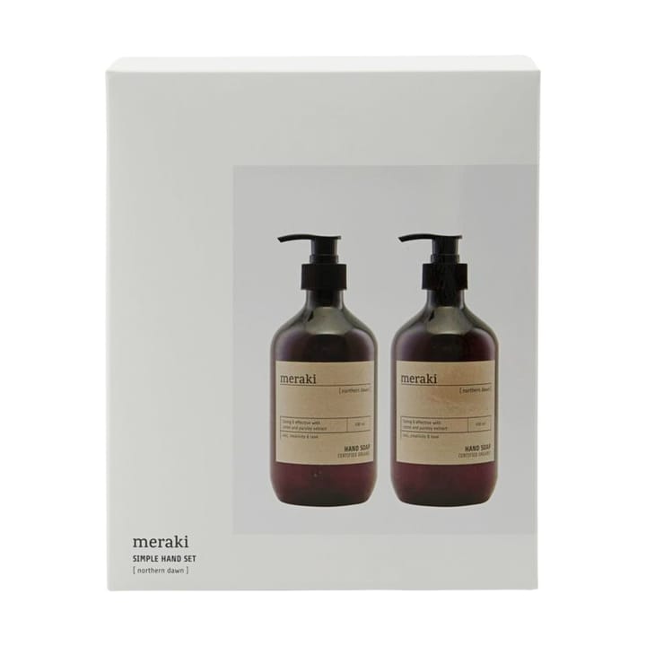 Meraki gåvoset handtvål 490 ml 2-pack - Northern dawn - Meraki