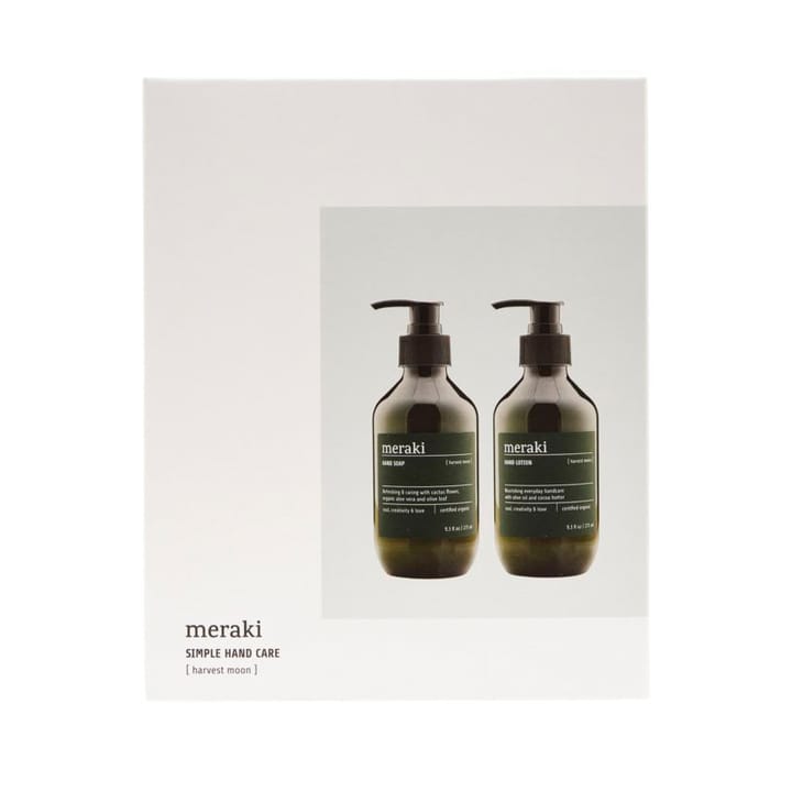 Meraki gåvoset, handtvål och handlotion - Harvest moon - Meraki