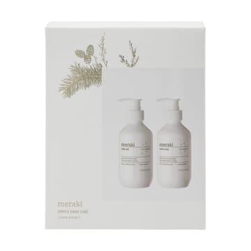 Meraki gåvoset, handtvål och handlotion - Warm orange - Meraki