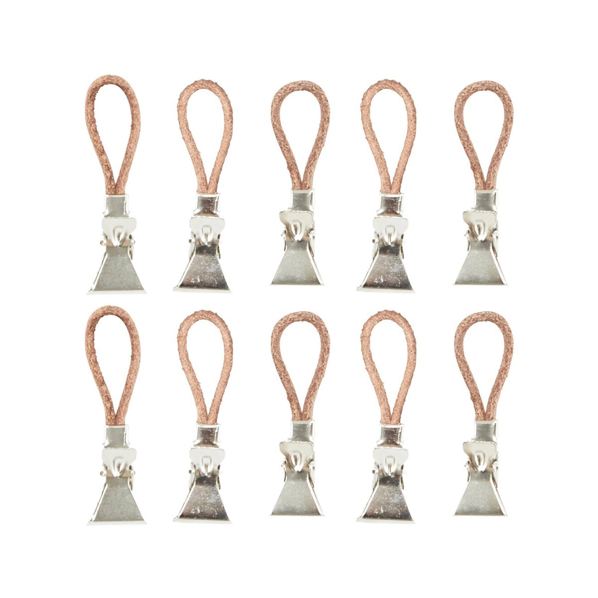 Meraki handdukshängare 10-pack | Skandinavisk Design | Handdukshållare | Brun
