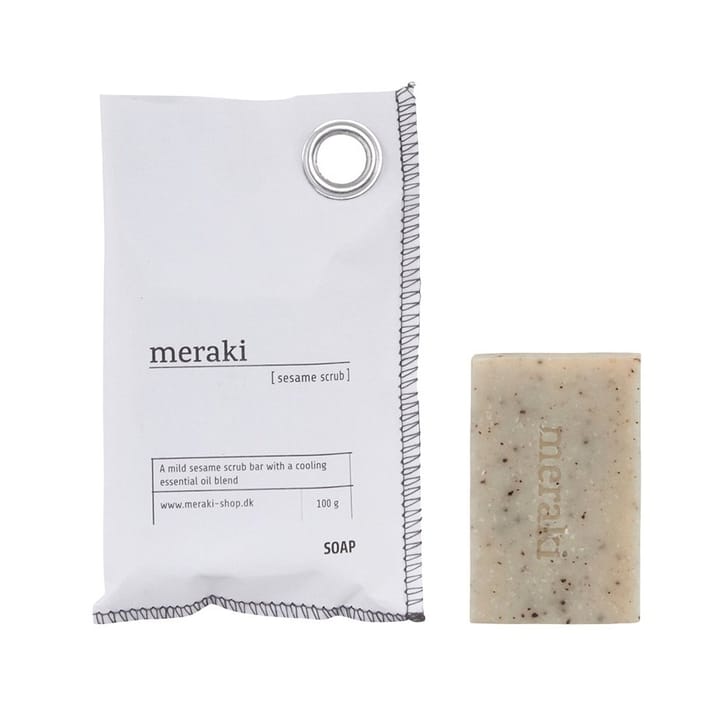 Meraki handtvål fast - sesame scrub - Meraki