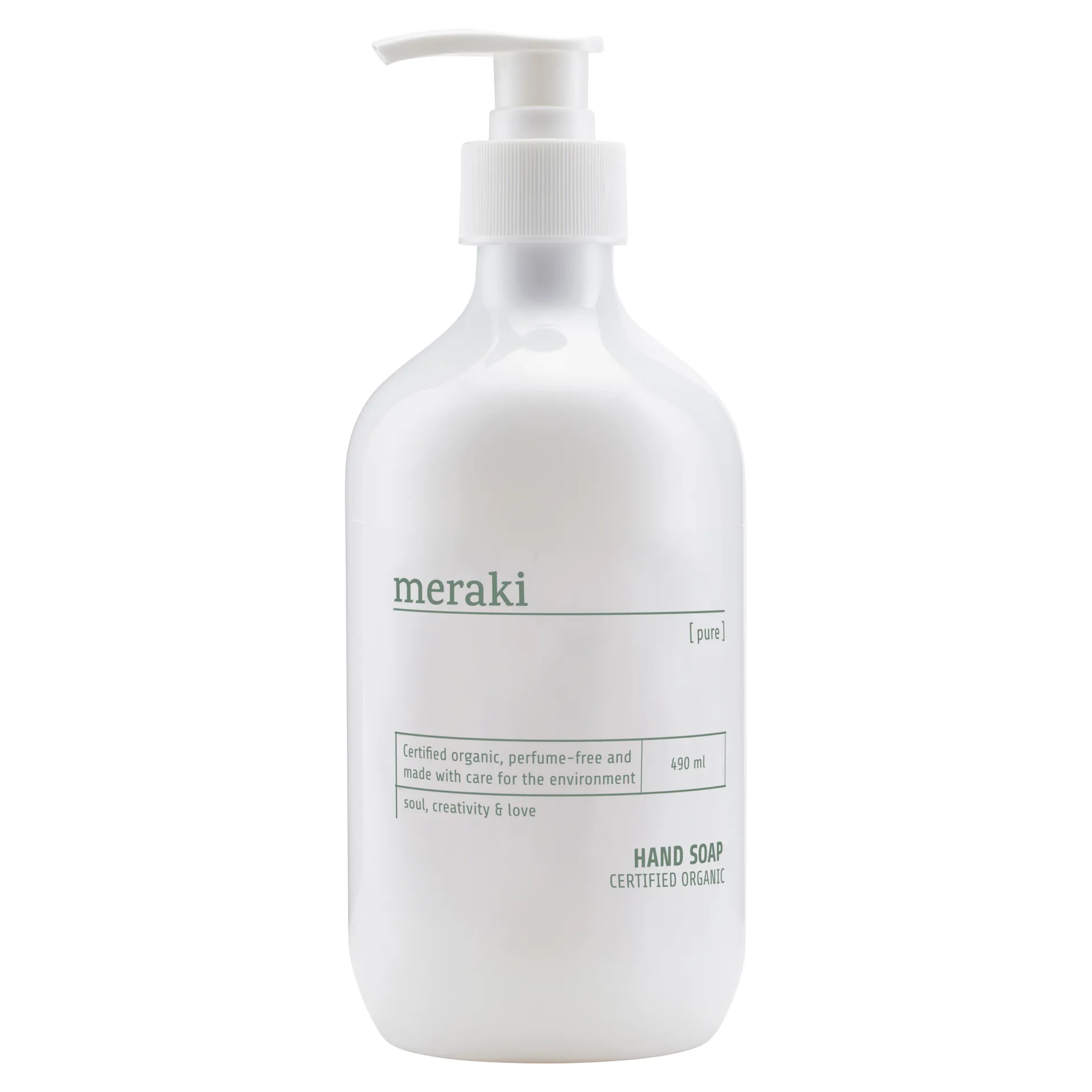 Meraki handtvål pure, 490 ml Meraki