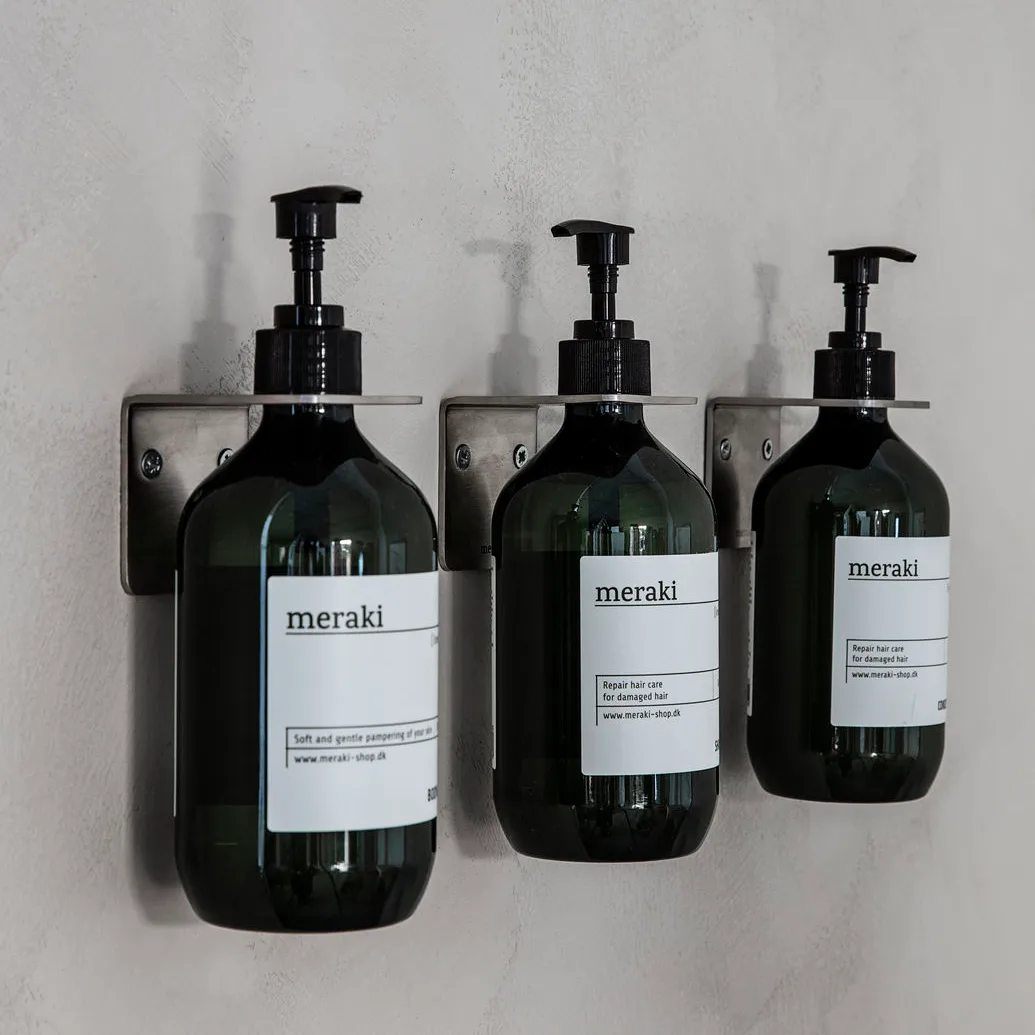 Meraki tvålhållare, borstat silver Meraki