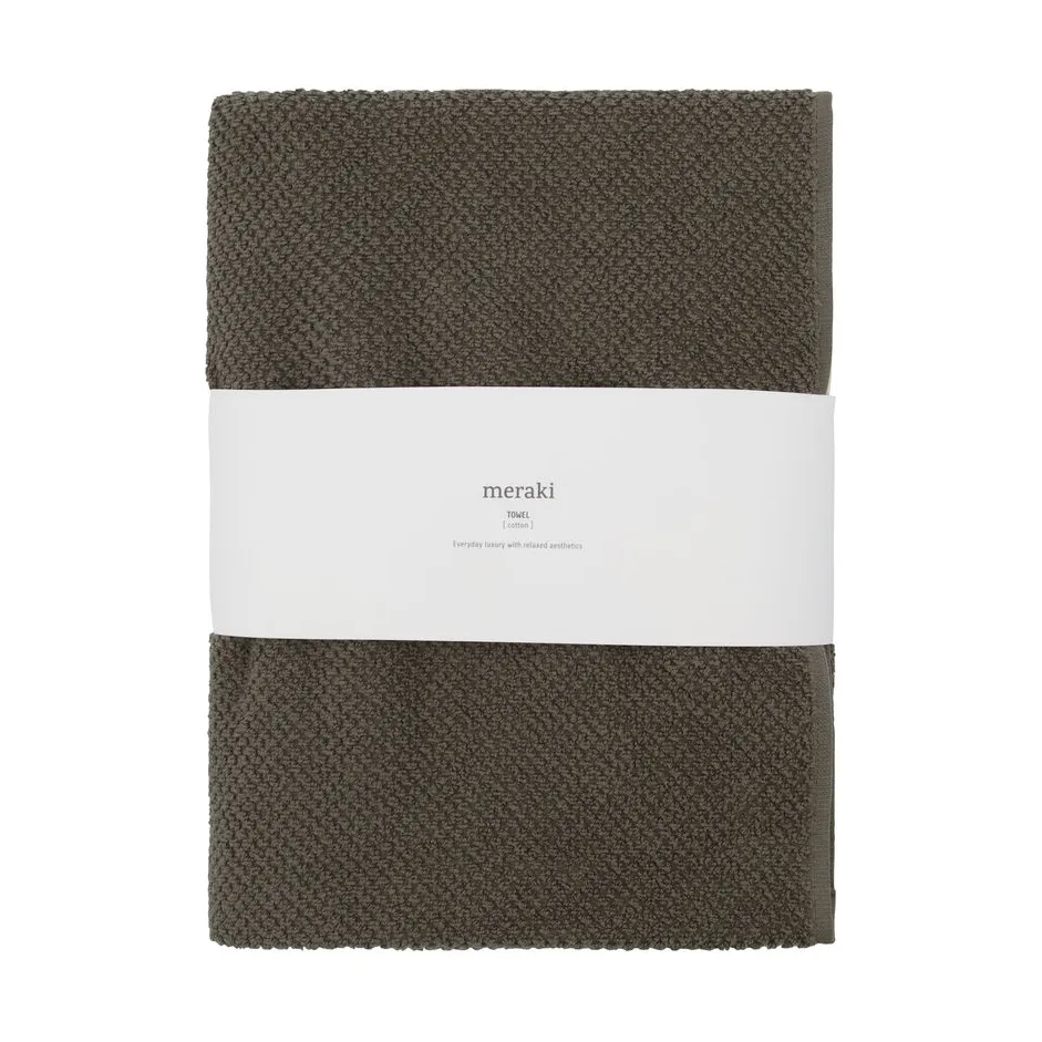 Solid handduk 70x140 cm, Army Meraki