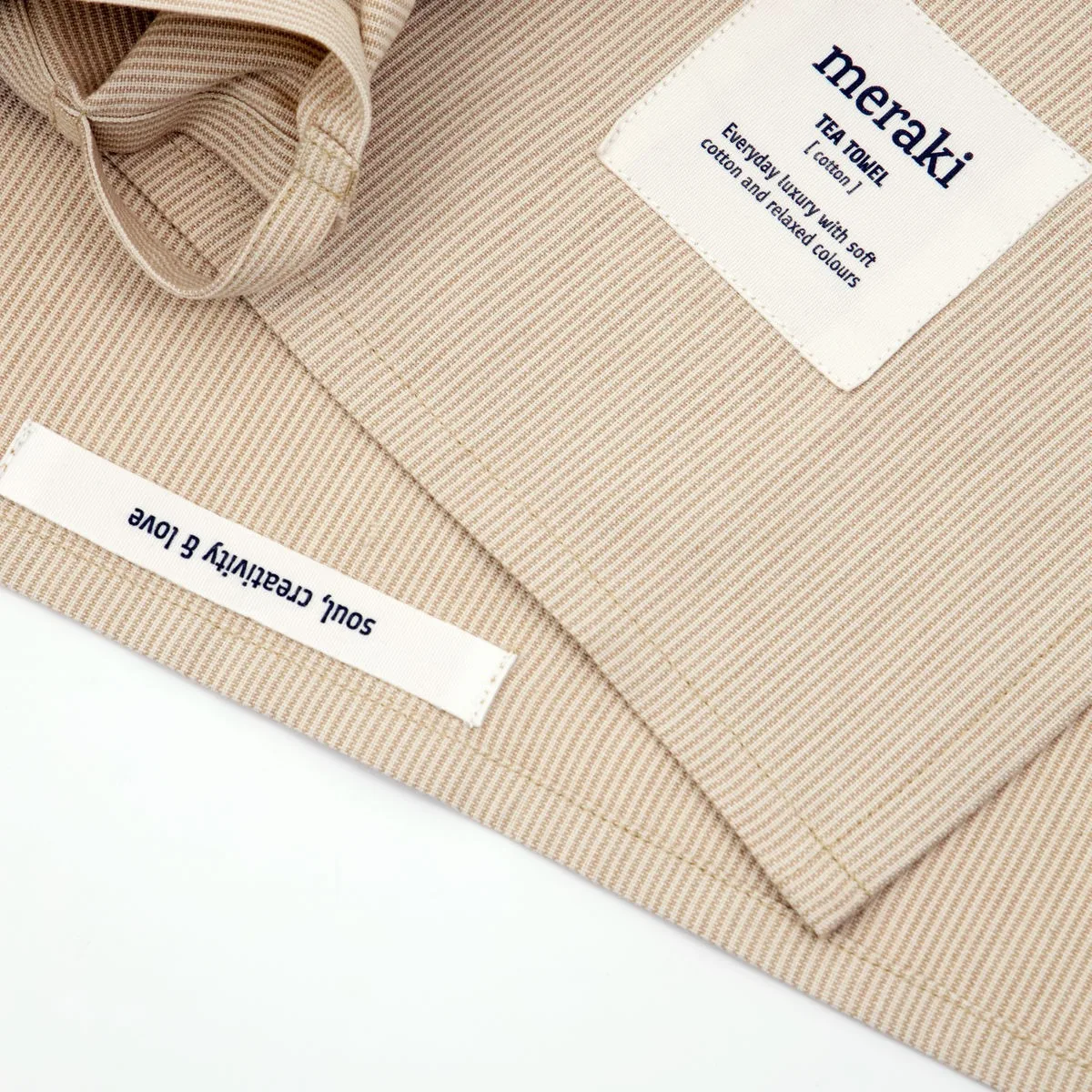 Verum kökshandduk 55x75 cm 2-pack, Off white-safari Meraki