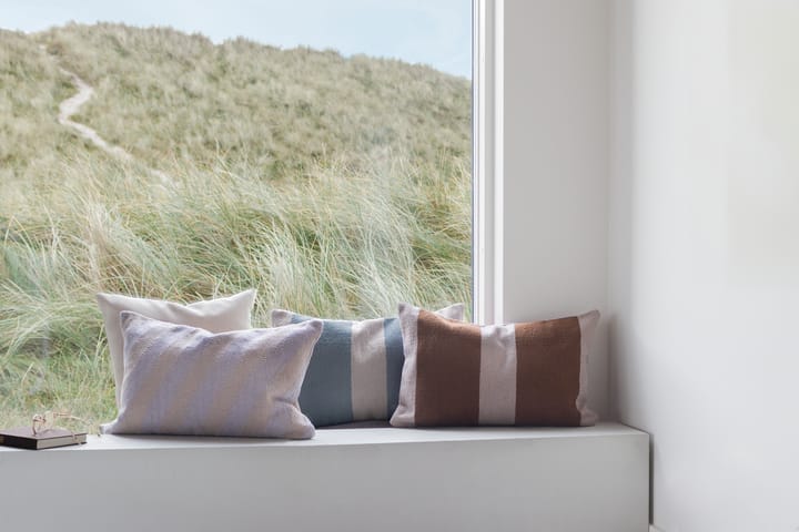 Across kelim kuddfodral, Light blue, 40x60 cm Mette Ditmer