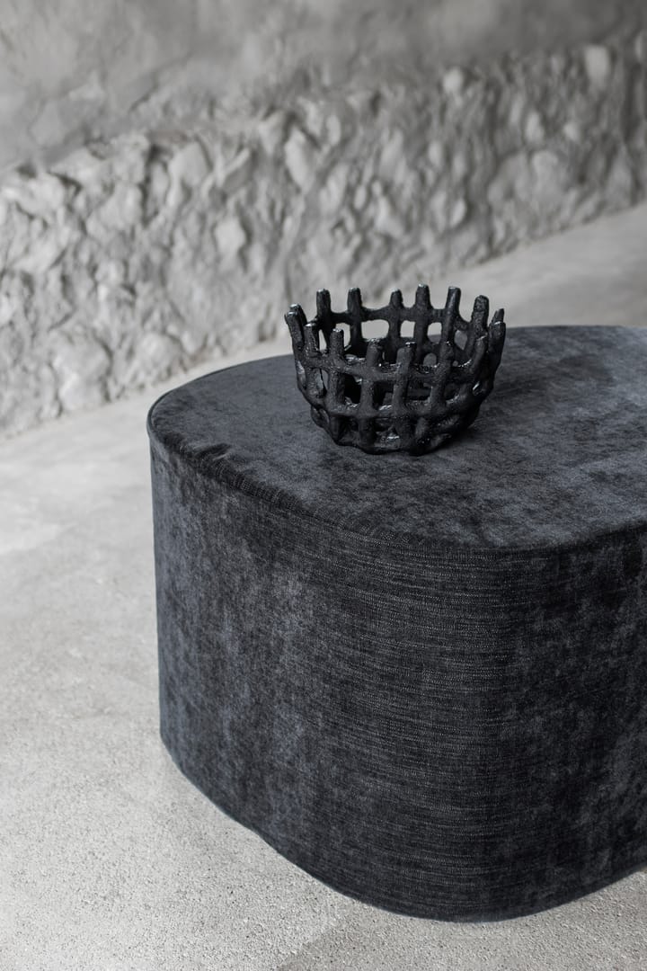 Art Piece flätad korg, Black Mette Ditmer