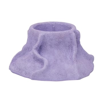 Art Piece lava ljusstake Ø12,5 cm - Light lilac - Mette Ditmer