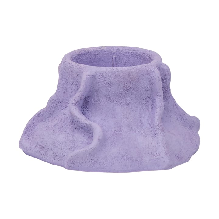 Art Piece lava ljusstake Ø12,5 cm - Light lilac - Mette Ditmer