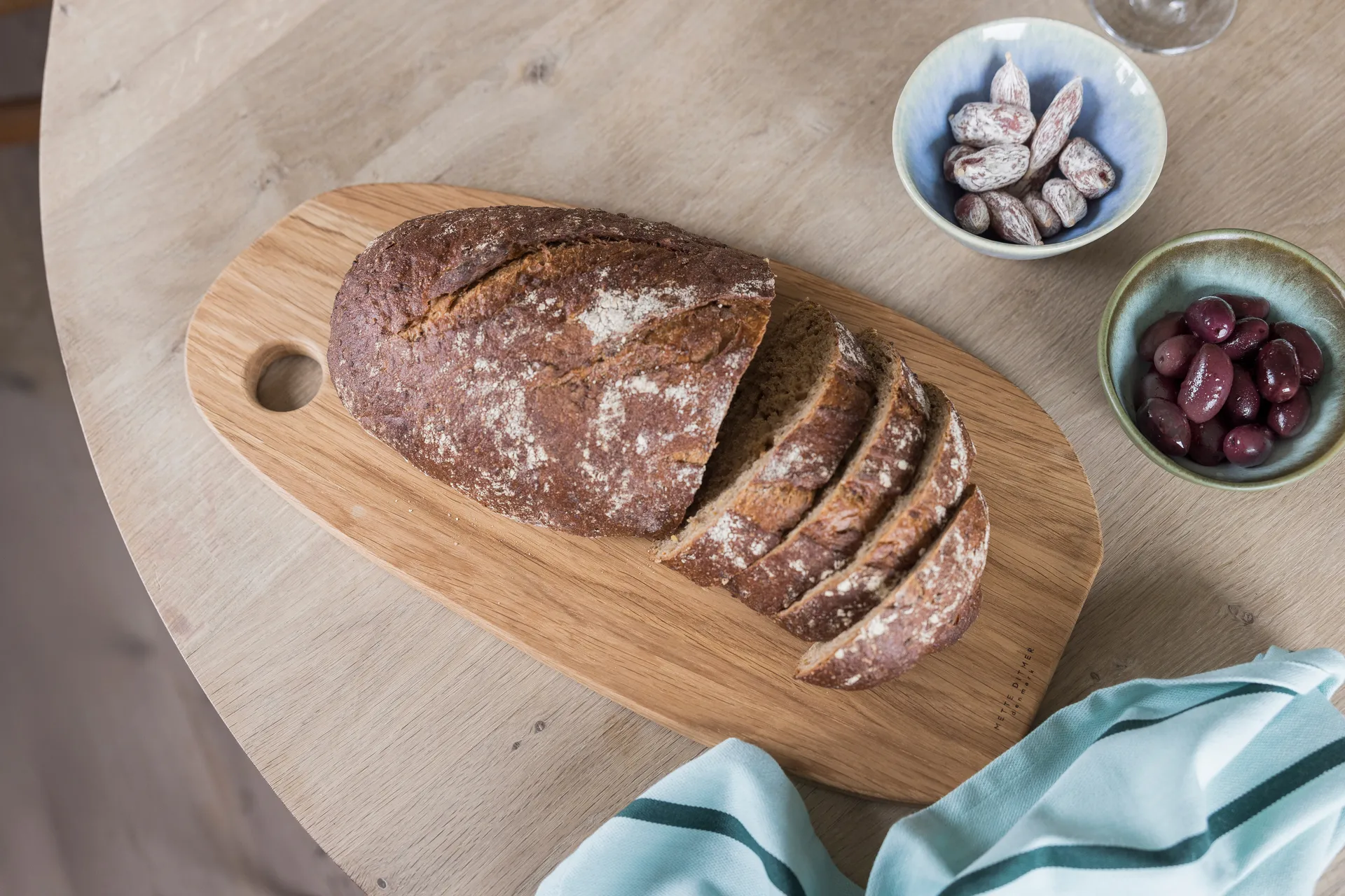 Authentic skärbräda, Natural, 23x44 cm Mette Ditmer