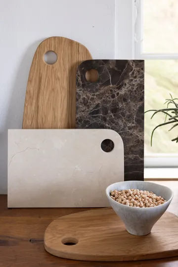 Authentic skärbräda - Natural, 23x44 cm - Mette Ditmer