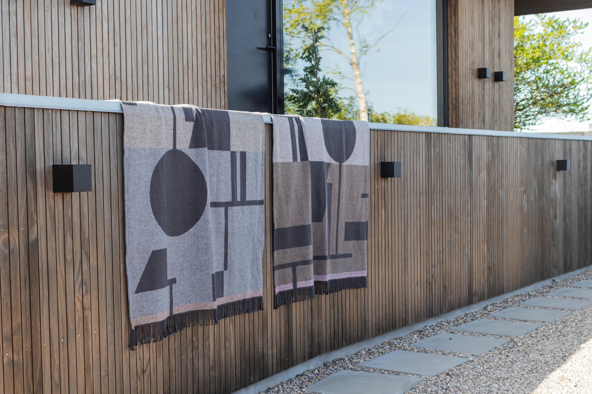 Bauhaus pläd 127x170 cm, Sand Mette Ditmer