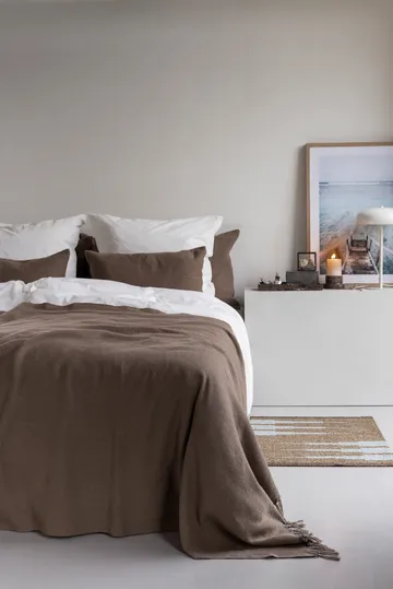 Bohemia överkast - Taupe, 220x250 cm - Mette Ditmer