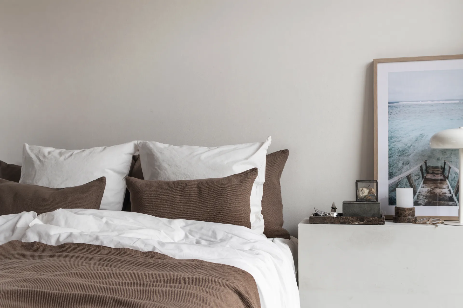 Bohemia överkast, Taupe, 220x250 cm Mette Ditmer