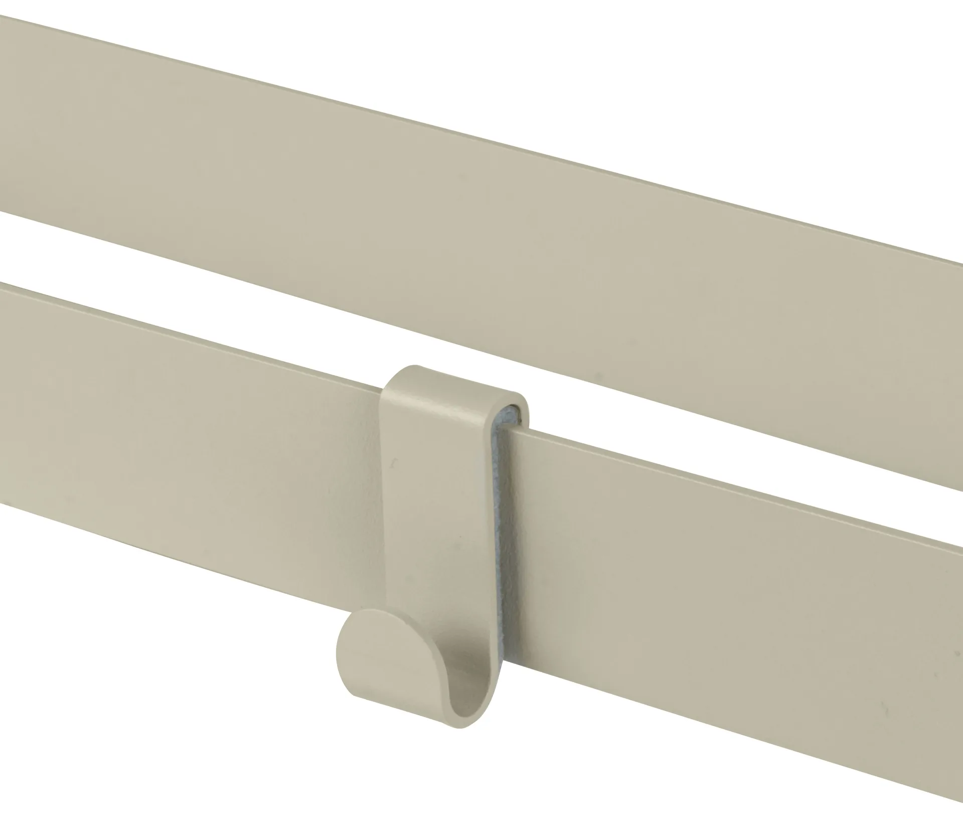 Carry krokar 4-pack, Sand grey Mette Ditmer