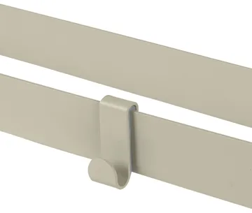 Carry krokar 4-pack - Sand grey - Mette Ditmer