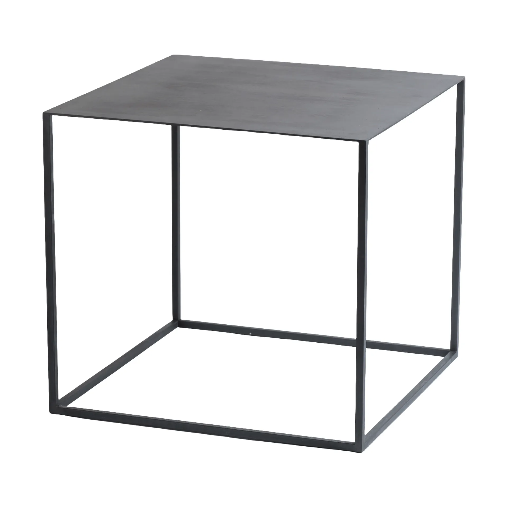 Cubic sidobord, Svart, 43x43x40 cm Mette Ditmer