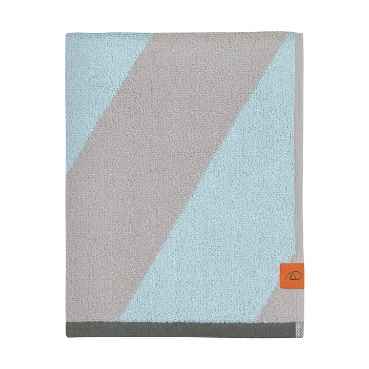 Diagonal handduk - Mint, 70x133 cm - Mette Ditmer