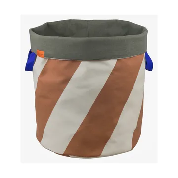 Diagonal tvättkorg Ø40x50 cm - Brick-sand - Mette Ditmer