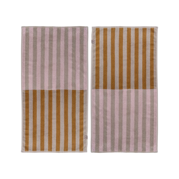 Disorder gästhanddtuk 2-pack, Powder rose Mette Ditmer