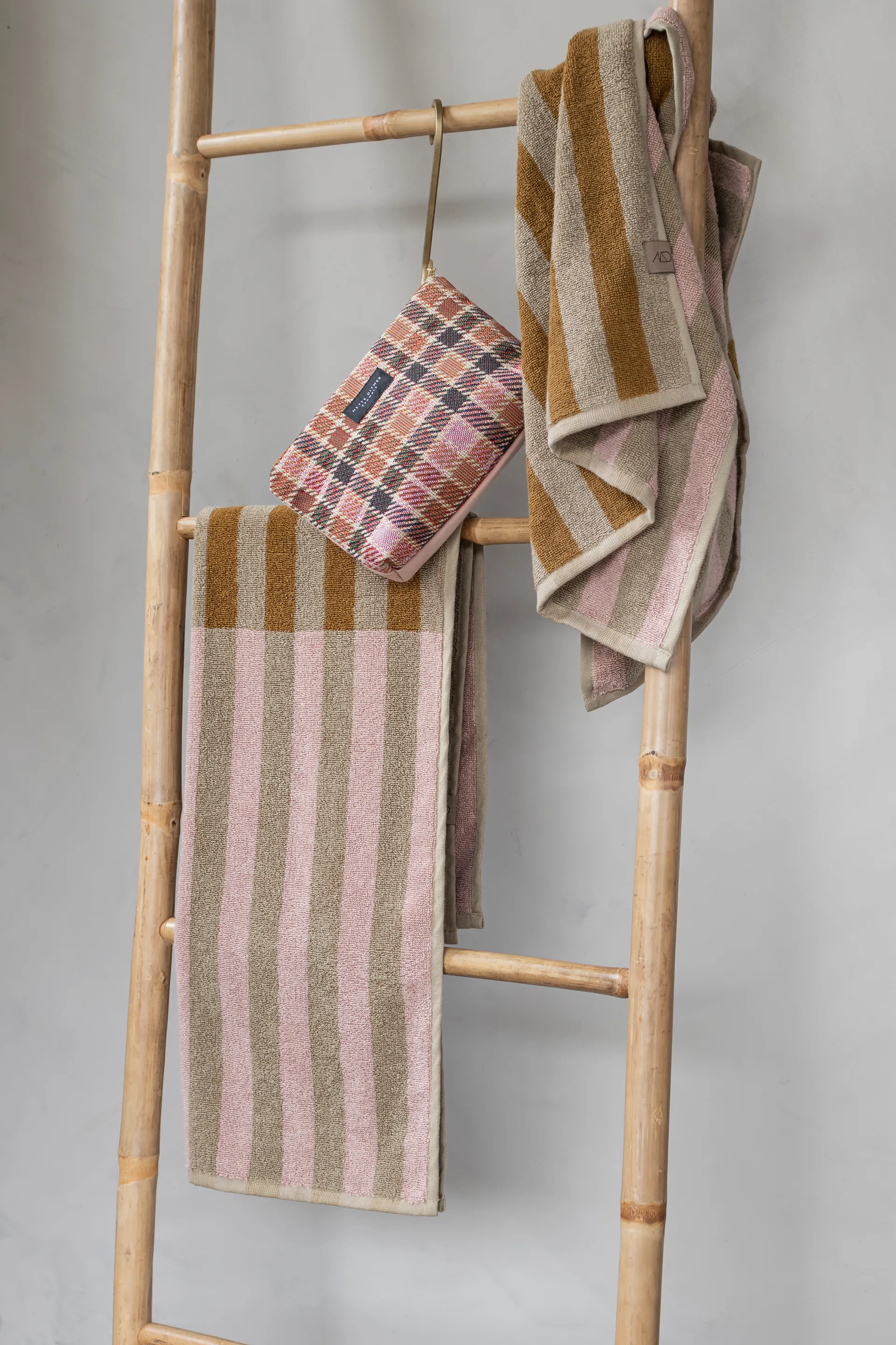 Disorder gästhanddtuk 2-pack, Powder rose Mette Ditmer