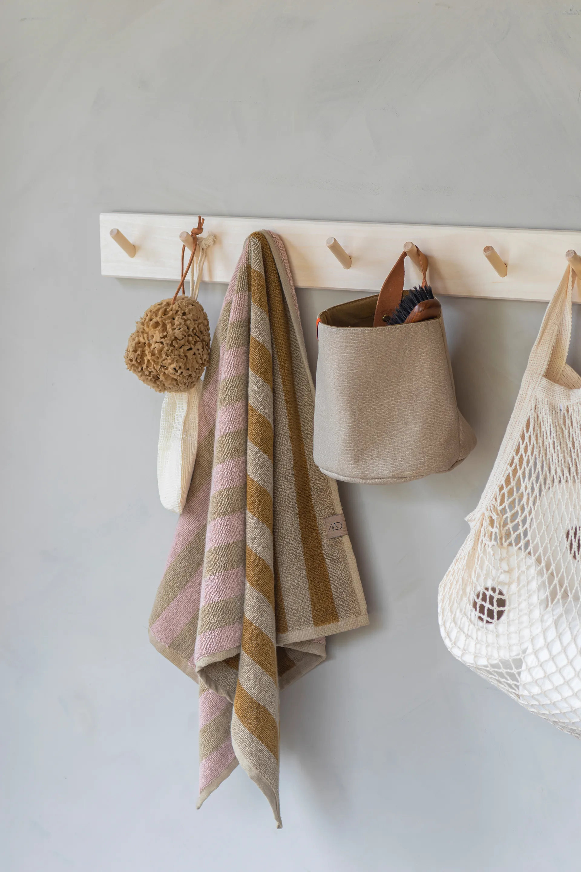 Disorder gästhanddtuk 2-pack, Powder rose Mette Ditmer