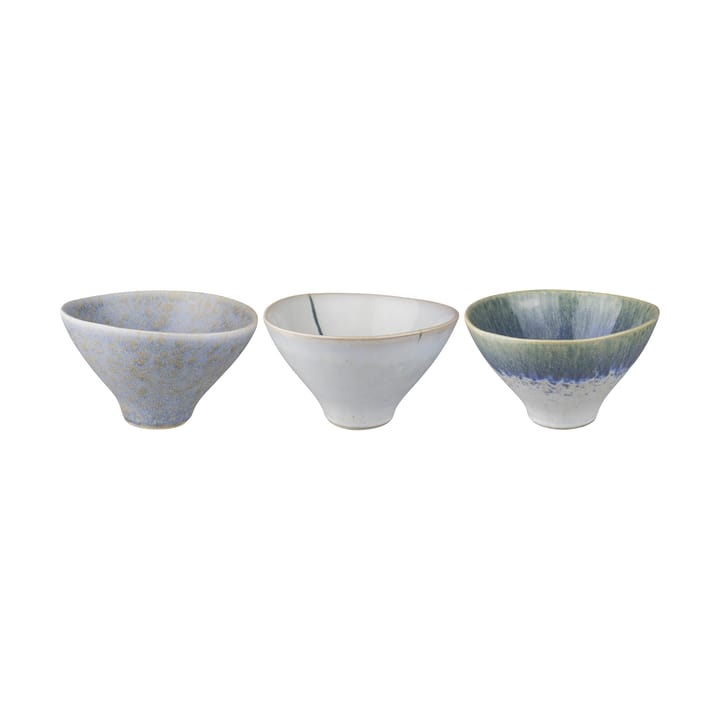 Elements skål medium Ø15,5 cm 3 delar - Blue - Mette Ditmer