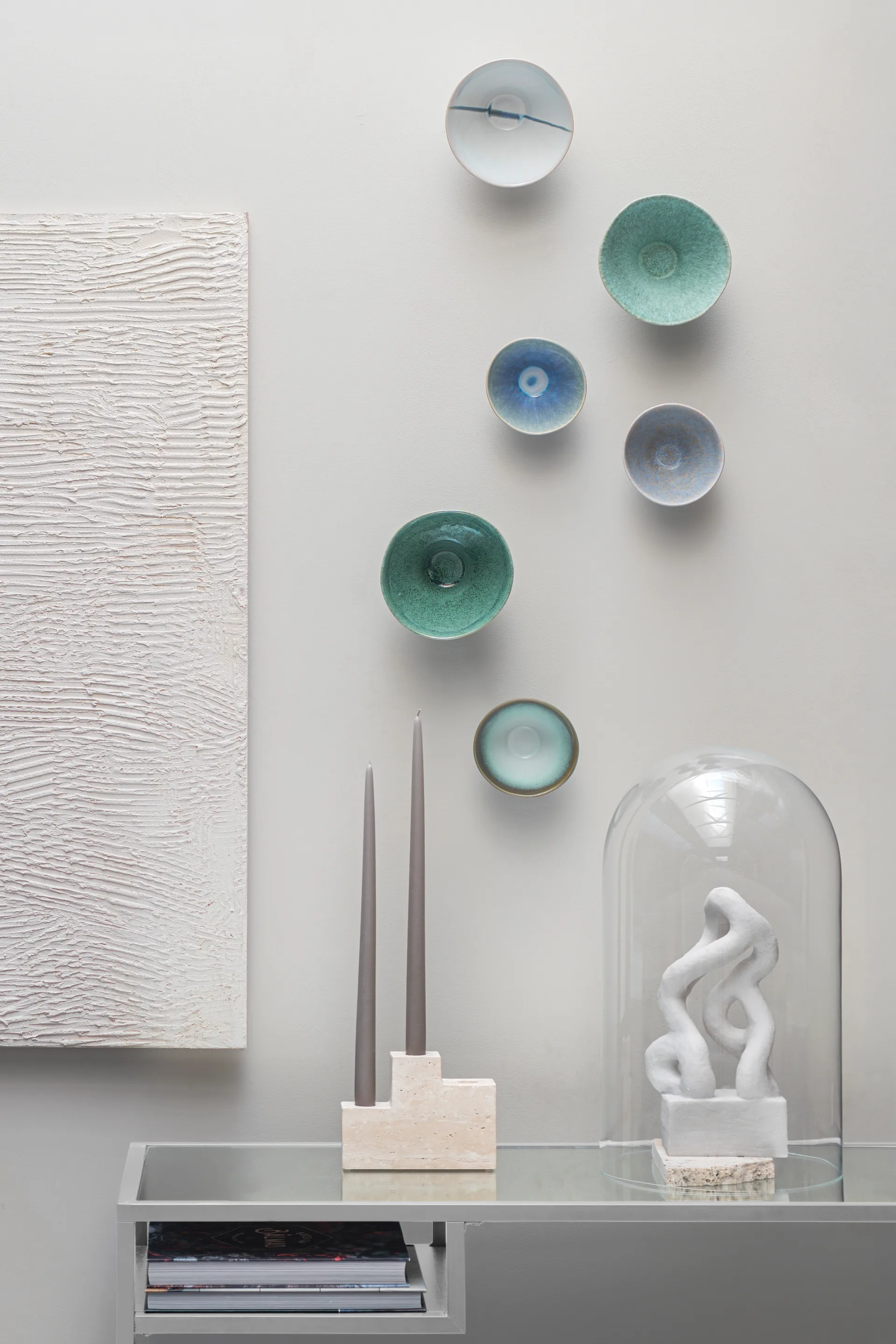 Elements skål medium Ø15,5 cm 3 delar, Green Mette Ditmer