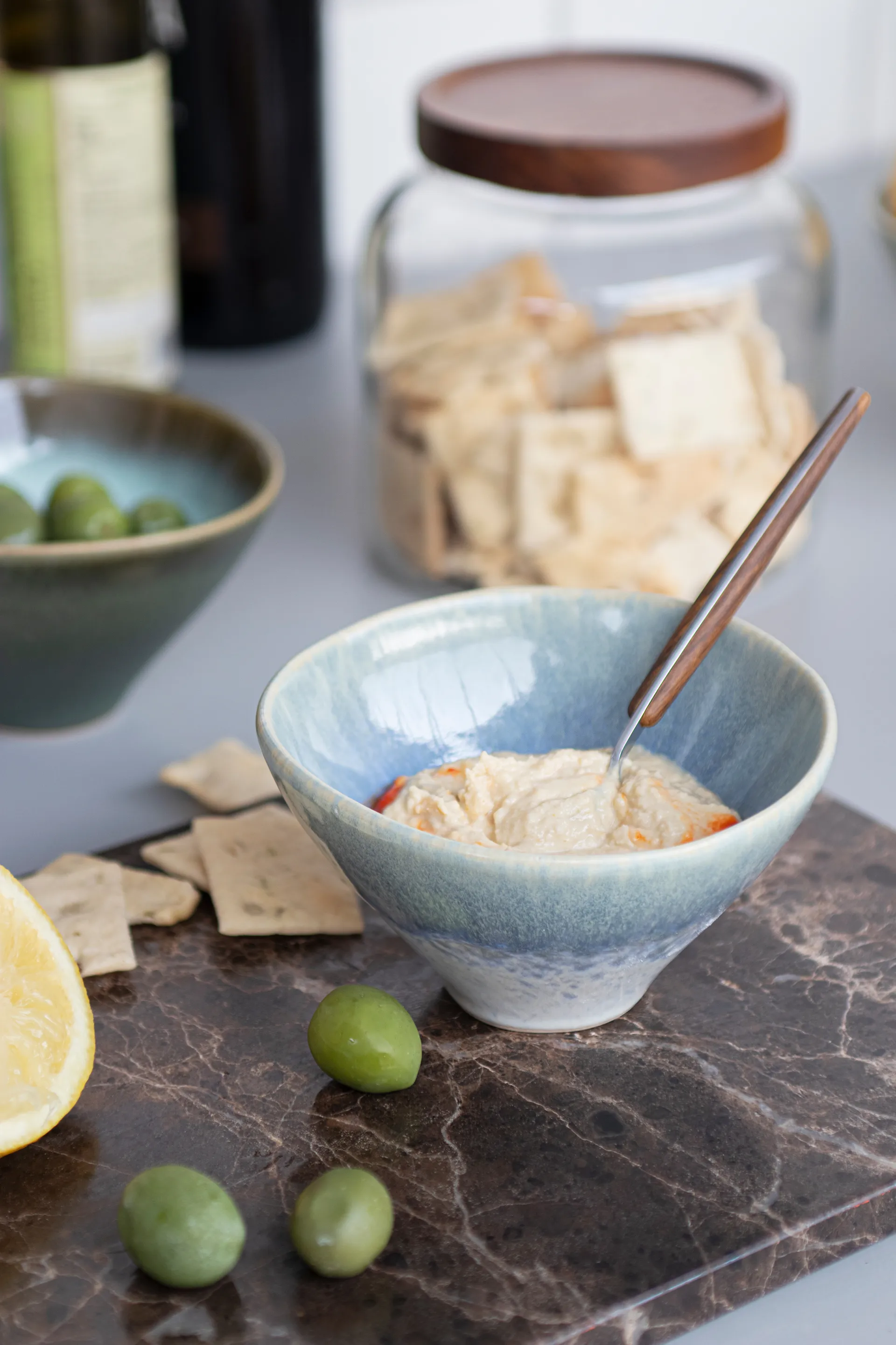 Elements skål small Ø12 cm 3 delar, Blue Mette Ditmer