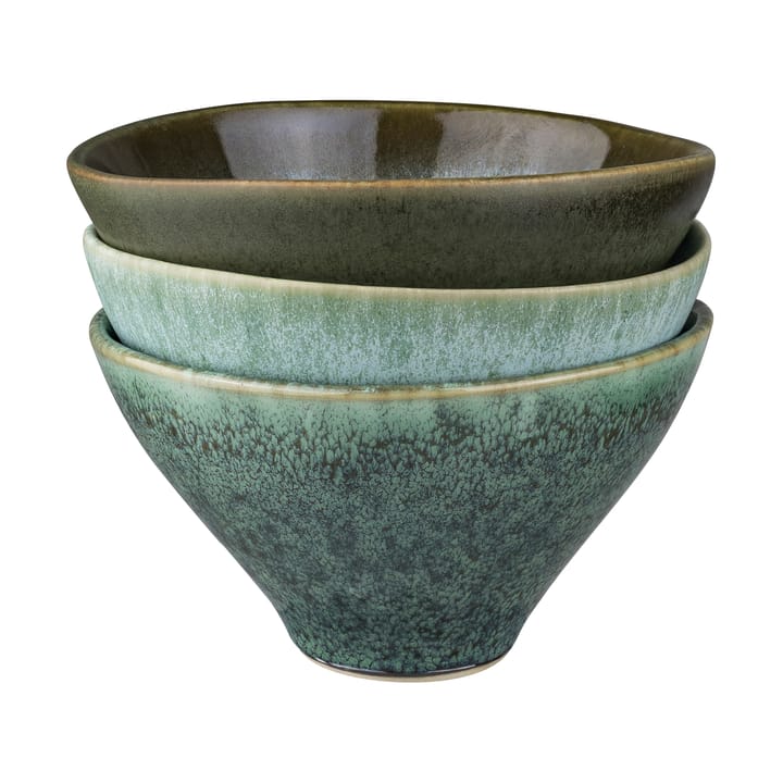 Elements skål small Ø12 cm 3 delar, Green Mette Ditmer