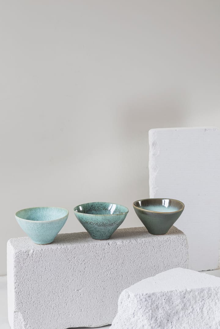 Elements skål small Ø12 cm 3 delar, Green Mette Ditmer