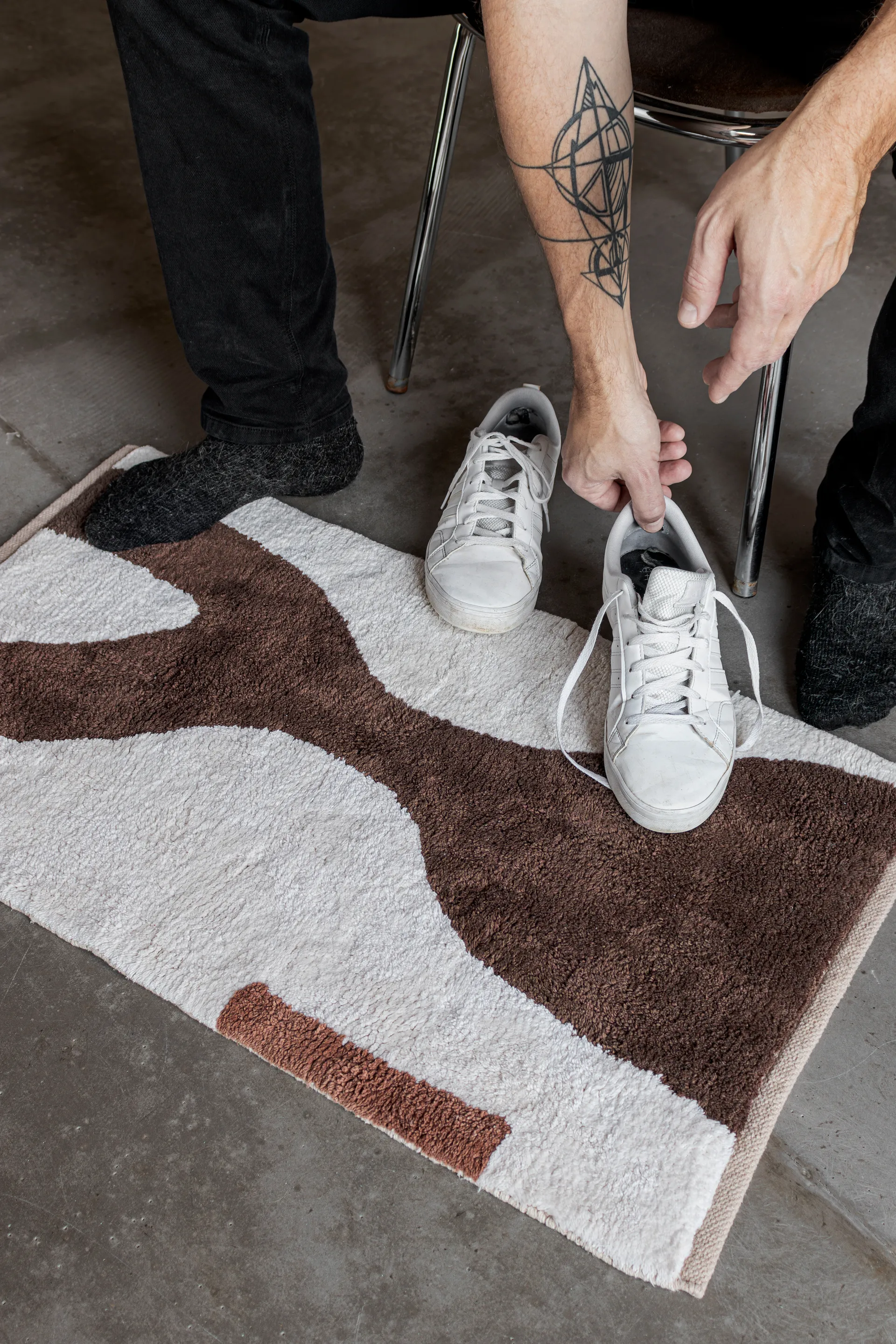 Figura matta, Brown, 50x80 cm Mette Ditmer