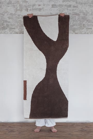 Figura matta - Brown, 70x150 cm - Mette Ditmer