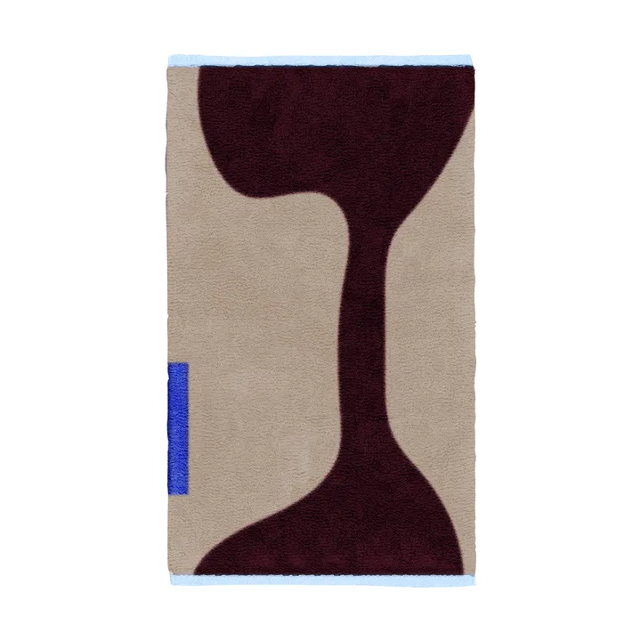 Figura matta - Red-Beige, 50x80 cm - Mette Ditmer