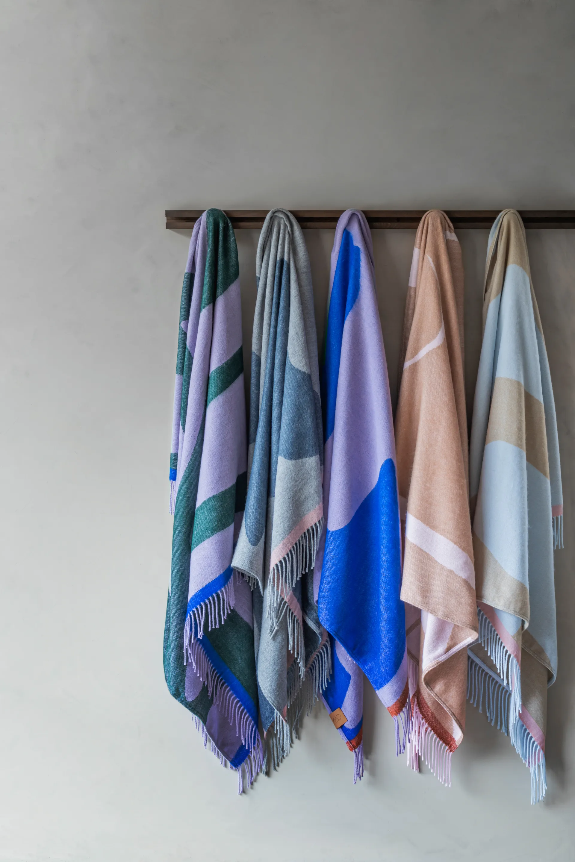 Gallery pläd 125x170 cm, Lilac Mette Ditmer