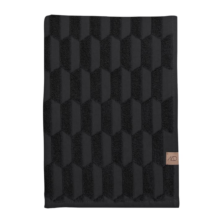 Geo badhandduk 70x133 cm - Black - Mette Ditmer