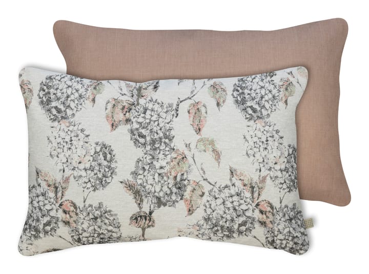 Hydrangea kudde 40x60 cm, Off-white-peach Mette Ditmer