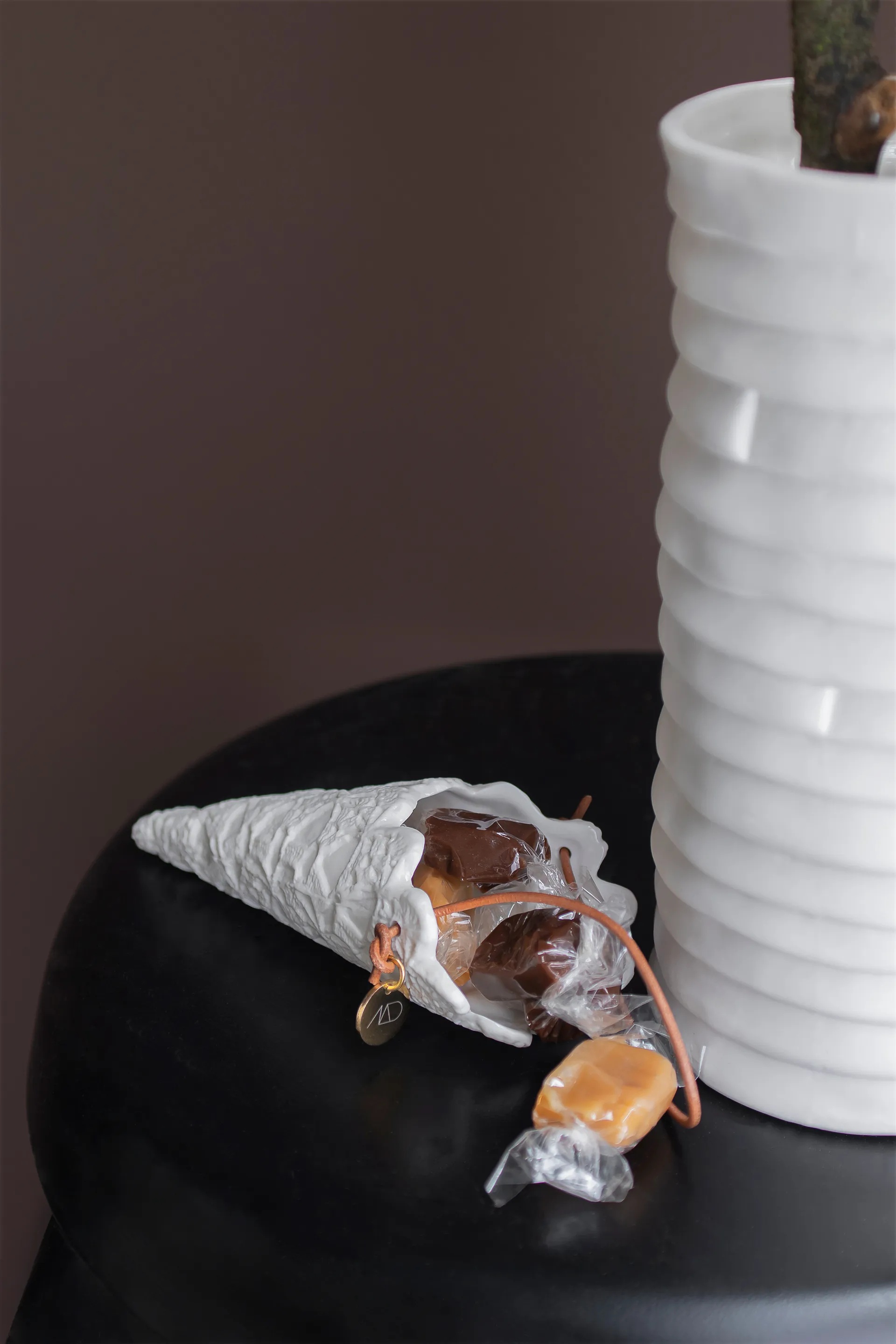 Lace julstrut 2-pack, Off-white Mette Ditmer