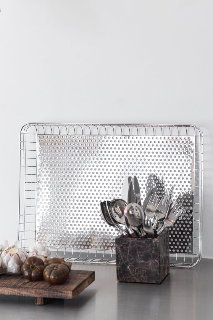 Lift bricka 33,5x45,5 cm, Chrome Mette Ditmer