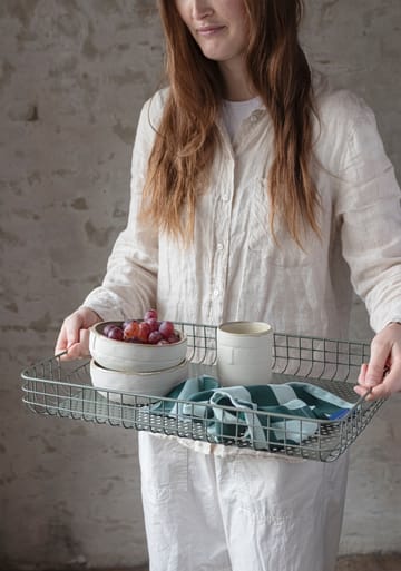 Lift serveringsbricka 33,5x45,5 cm - Thyme green - Mette Ditmer