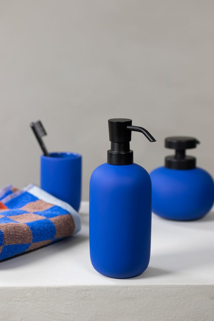 Lotus tvålpump hög, Cobalt Mette Ditmer