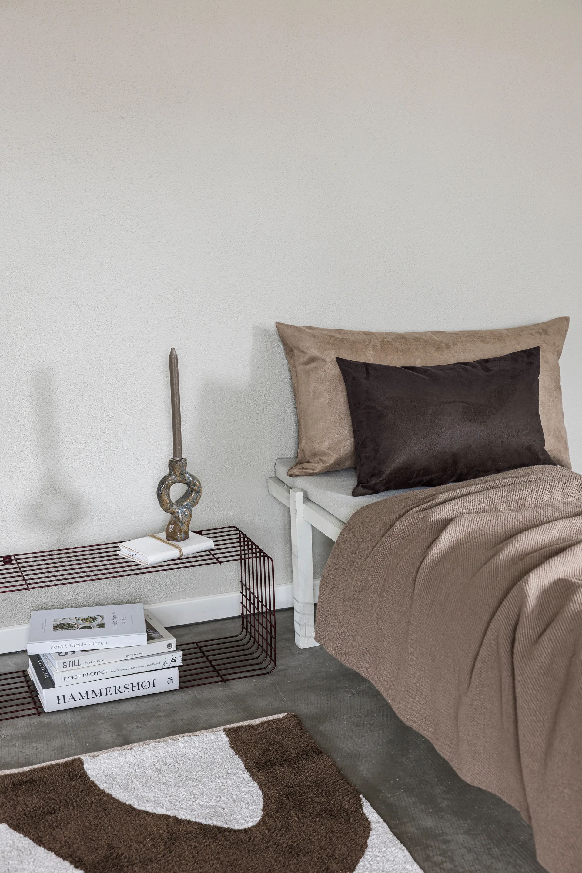 Lounge dekorationskudde, Chocolate, 40x60 cm Mette Ditmer