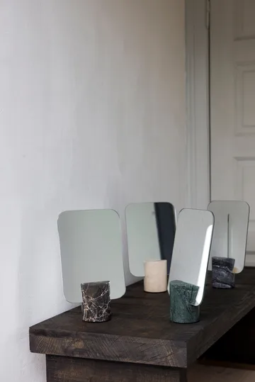 Marble bordsspegel - Brown, 30 cm - Mette Ditmer